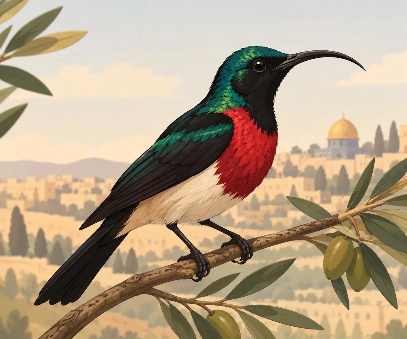 The sunbird that never left home